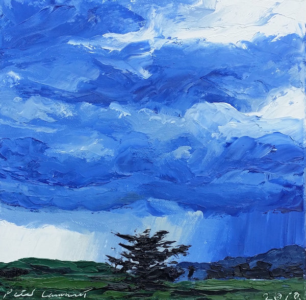 Approaching Rainfront (view from studio)